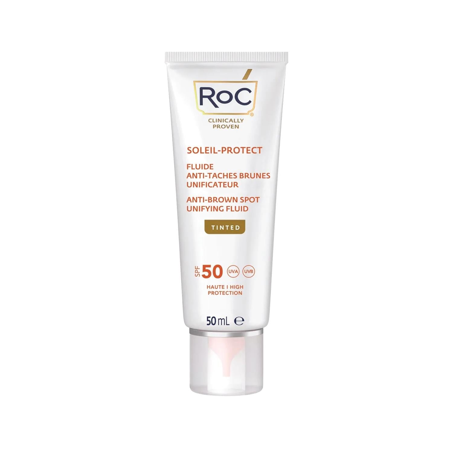RoC SPF 50+ Anti-Dark Spot Face Sunscreen: Tone Evening & Powerful Sun Protection, 50ml RoC SPF 50+ Sunscreen: Anti-Dark Spot & Tone Evening sunscreen, SPF50 sunscreen, anti-dark spot sunscreen, tone evening sunscreen, face sunscreen, leke karşıtı güneş kremi, skin tone correcting sunscreen, sun protection for face, hyperpigmentation sunscreen, RoC sunscreen, SPF 50, dark spot remover, skin brightening, even skin tone, facial sunscreen, daily sunscreen, UVA protection, UVB protection, sun damage prevention,
