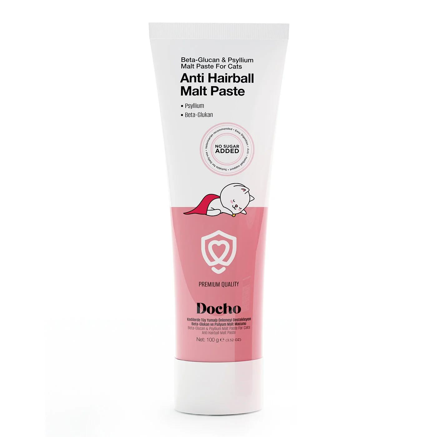 Docho Beta-Glucan &amp; Psyllium Hairball Support Paste