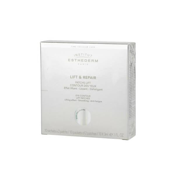 Esthederm Eye Contour Lift Patches - Under Eye Firming, Dark Circles & Puffiness Reduction (10x3ml) - Eye Cream