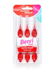 Benri Dent Red Interdental Brushes for Tight Spaces 0.50 mm 6-Pack
