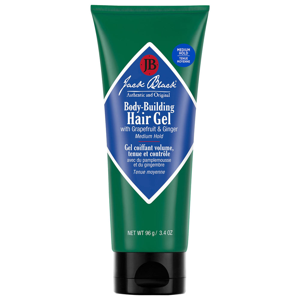 Jack Black Body-Building Hair Gel - Alcohol-Free, Nourishing Hair Styling Product with Medium Hold Jack Black Hair Gel - Alcohol-Free Styling & Nourishment alcohol-free hair gel, hair styling product, nourishing hair care, fragrance-free hair gel, medium hold styling, panthenol hair treatment, hair gel, styling gel, men's grooming, hair care, Jack Black, cosmetic, hair styling, men's hair products
