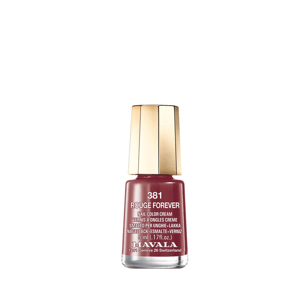 Mavala Mini Color Rouge Forever Nail Polish - Red, 5ml Travel Size for Fashion & Nail Art Enthusiasts Mavala Mini Color Rouge Forever Red Nail Polish 5ml Mavala Mini Color, Rouge Forever Nail Polish, Red Nail Polish, Mini Nail Polish, Travel Size Nail Polish, Nail Beauty Products, Fashion Nail Art, Mini Cosmetics, Travel Size Cosmetics, Professional Nail Care, Long Lasting Nail Color