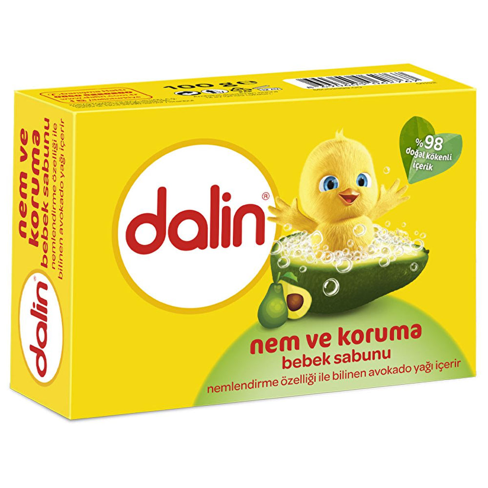 Dalin Hypoallergenic Baby Soap - Gentle, Chemical-Free, Dermatologically Tested for Sensitive Skin - Soap