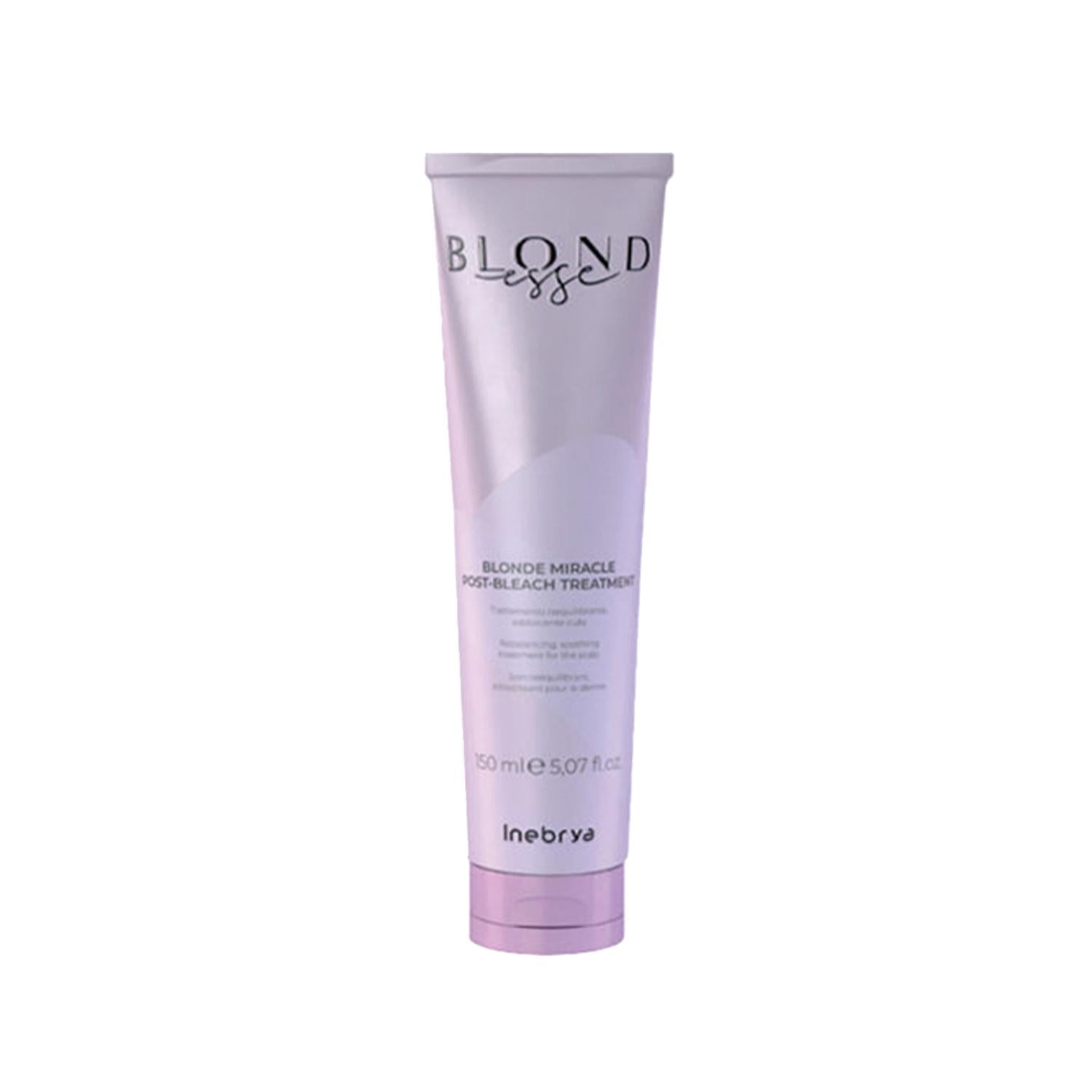 Inebrya Blondesse Miracle Post Bleach Treatment - Nourishing Hair Care for Bleached Hair Inebrya Blondesse Post Bleach Treatment for Damaged Hair post bleach treatment, hair care after bleaching, bleached hair repair, hair nourishment treatment, Inebrya Blondesse, hair care products, bleached hair care, hair repair treatment, nourishing hair treatment, hair revitalization, color maintenance, hair health