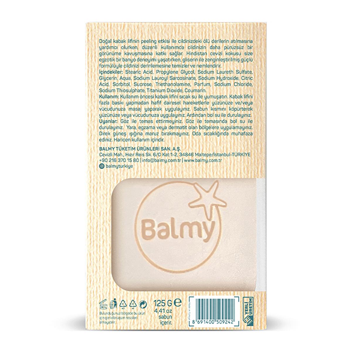 Balmy Natural Loofah Soap with Coconut & Vanilia - Gentle Exfoliating & Moisturizing for Smoother Skin - image 2