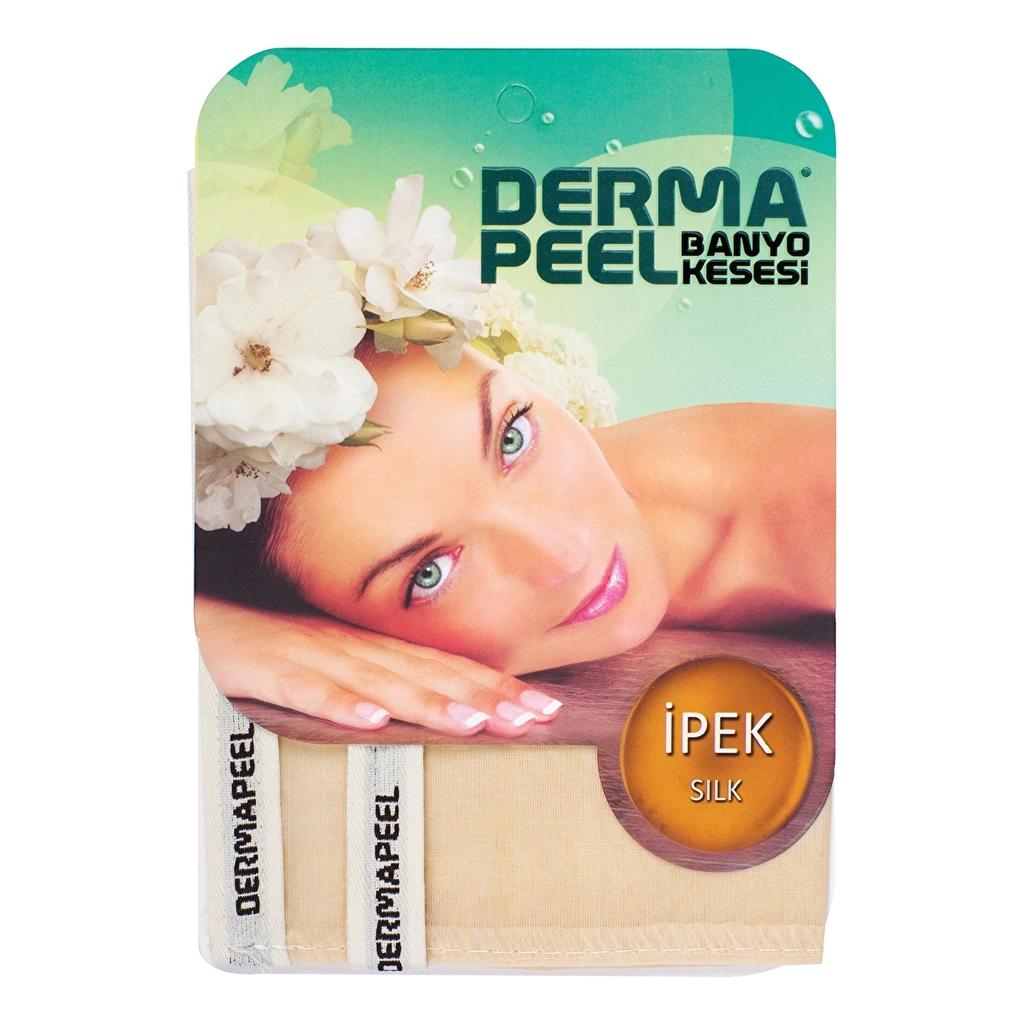 Dermapeel Natural Silk Bath Mitt for Smooth Skin