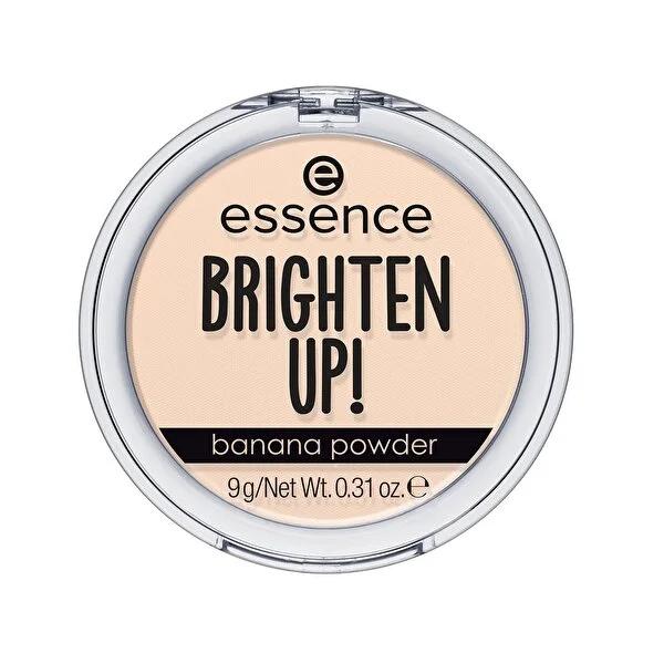 Essence Brighten Up Banana Powder - Yellow Tint Setting Face Powder for Brightening, Mattifying, &amp; Baking - Translucent Matte Finish Essence Banana Powder: Brighten, Mattify &amp; Set Makeup! banana powder, setting powder, face powder, matte powder, yellow setting powder, brightening powder, translucent powder, makeup setting powder, makeup, face, powder, beauty, cosmetics, mattifying powder, baking powder, highlighting powder, yellow powder, translucent setting powder, makeup setting, gifts for her, gifts for 