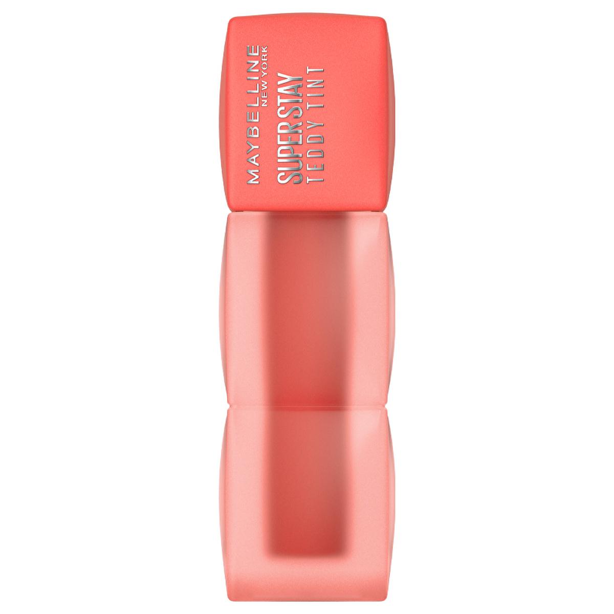 Maybelline Super Stay Teddy Tint: Long Lasting Matte Lip &amp; Cheek Tint - Buildable Liquid Color Maybelline Teddy Tint: Long Lasting Matte Lip Tint &amp; Blush lip tint, matte lip tint, long lasting lip color, Maybelline lip tint, buildable lip tint, liquid matte lipstick, lip and cheek tint, teddy tint, Maybelline, matte finish, buildable coverage, blush, lip color, long-lasting lip color, liquid lipstick, cheek stain, makeup, cosmetics, beauty, lip stain, longwear lipstick, buildable color, versatile makeup, li