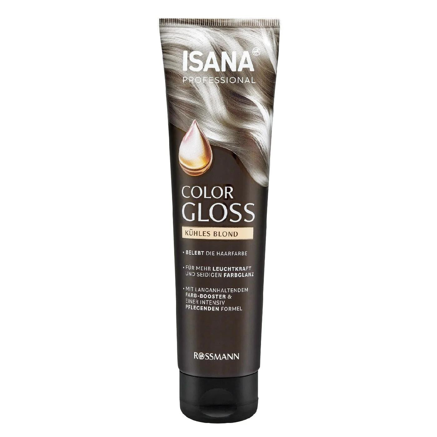 Isana Professional Cool Blonde Hair Mask for Brass Reduction 150ml