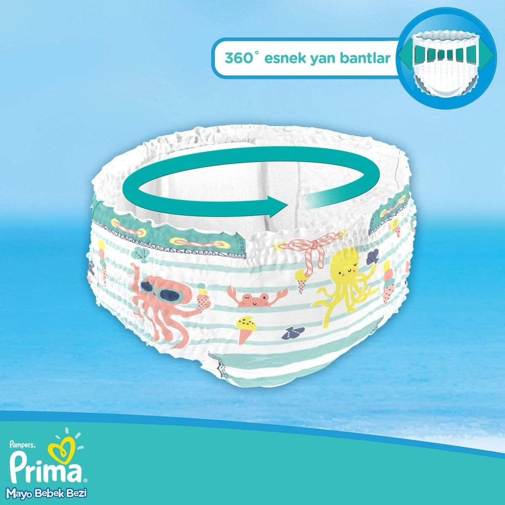 Prima Splashers Baby Shark Swim Diapers Size 4 11 Count