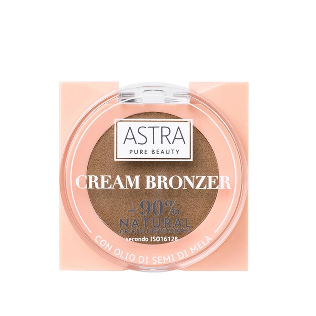 Astra Cream Bronzer in 01 Sandstone for Sun-Kissed Glow