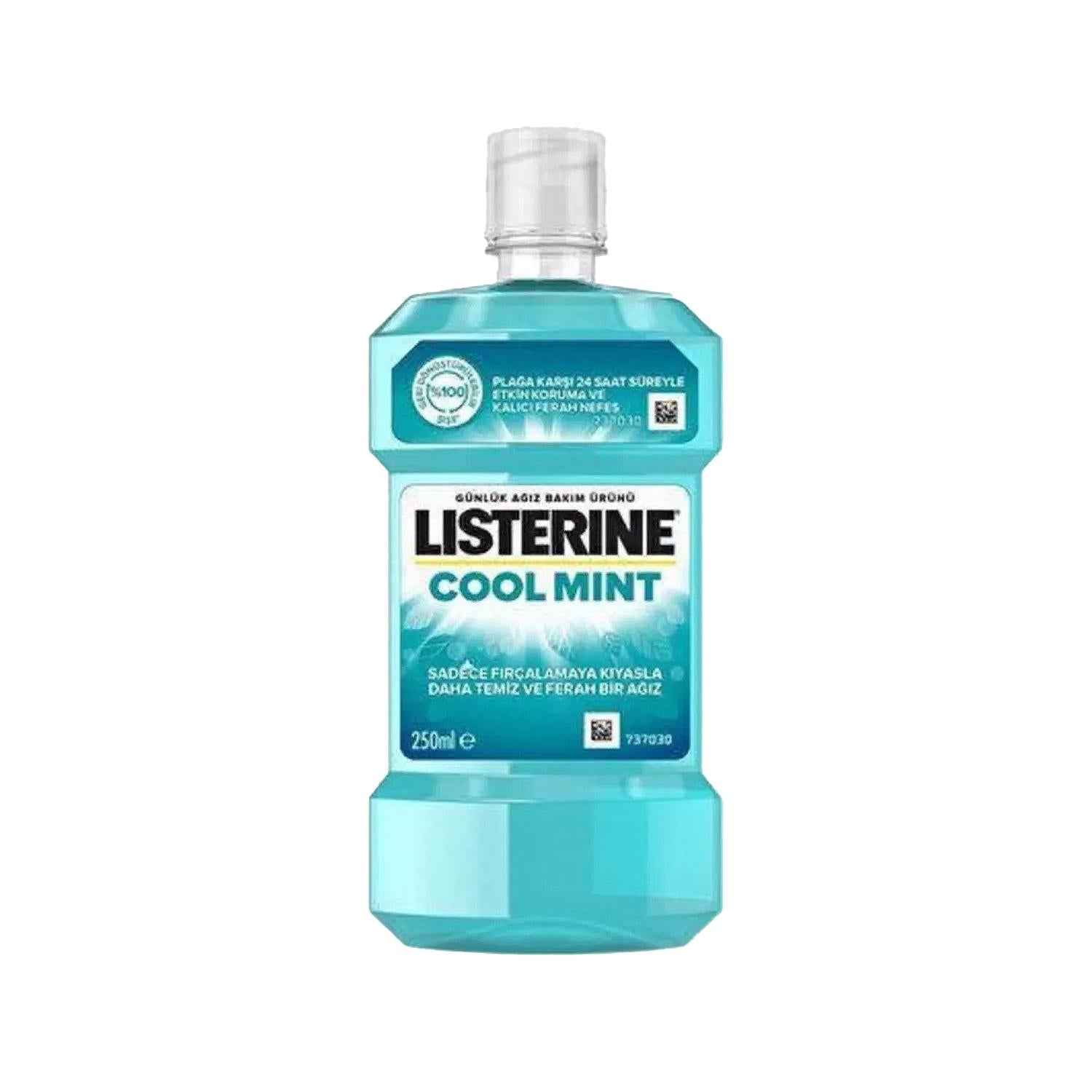 Listerine Cool Mint Mouthwash - Antiseptic Oral Care for Plaque Protection and Fresh Breath - image 2