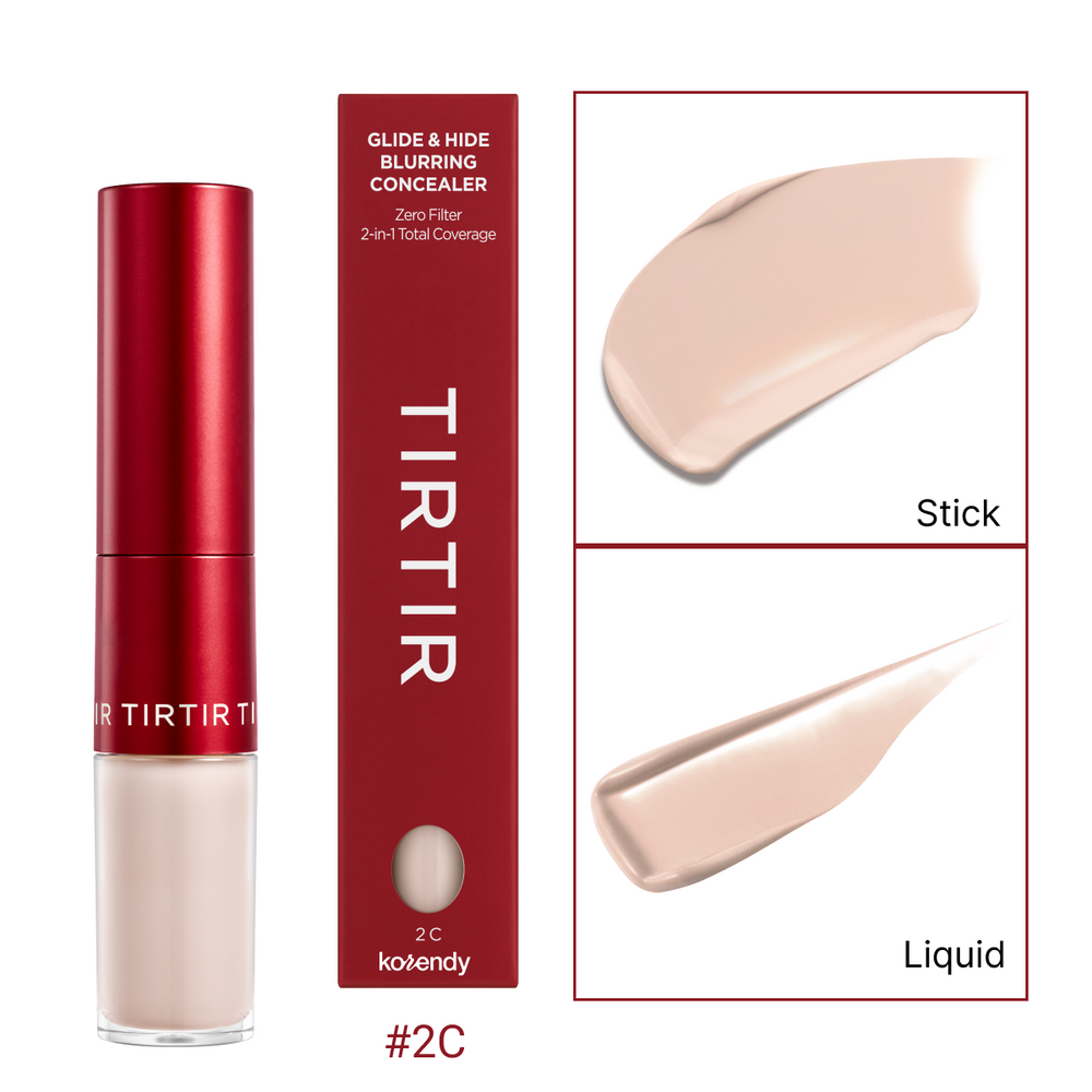 Tirtir Glide & Hide Blurring Concealer Dual Formula 8g #2C