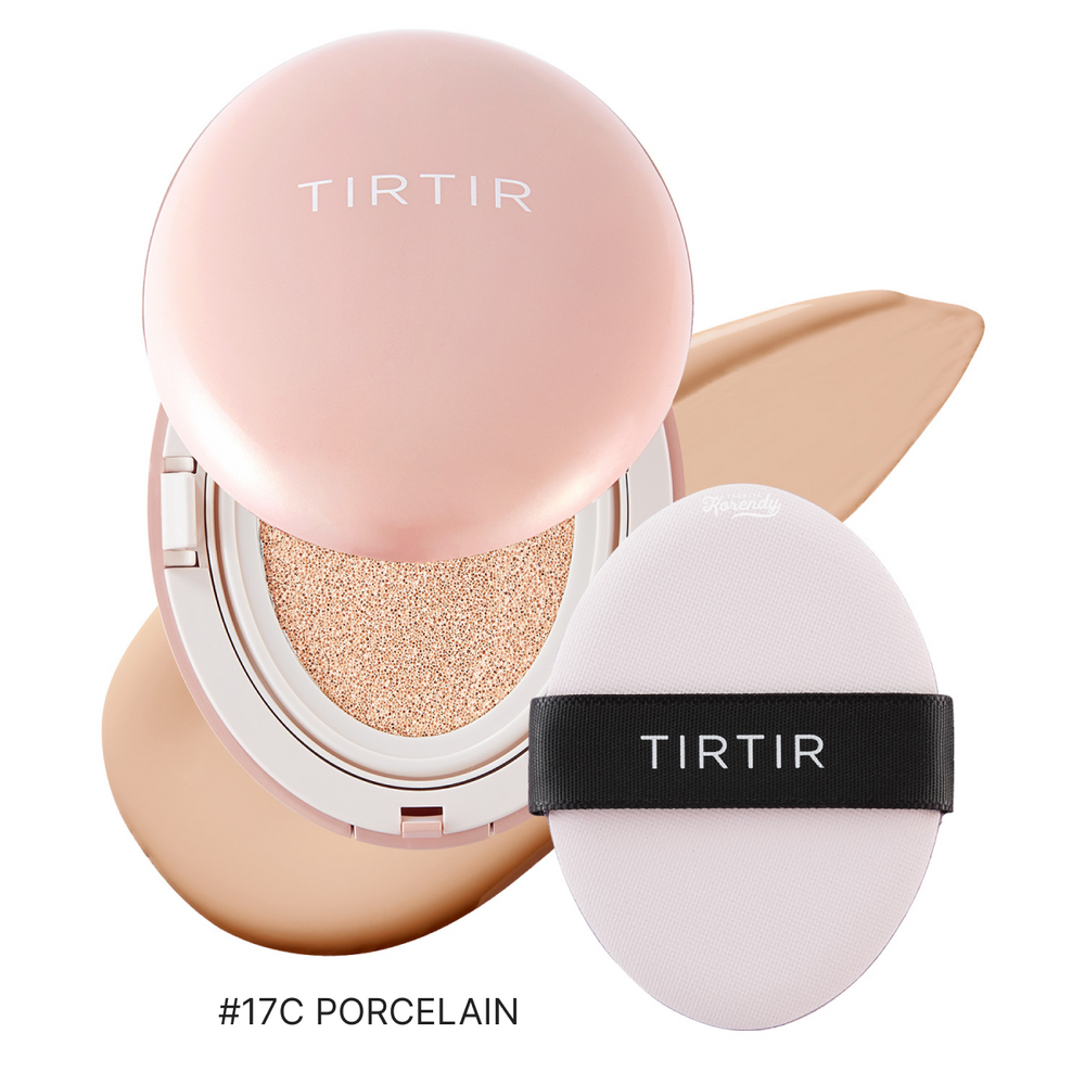 Tirtir Mask Fit All Cover Cushion Matte Foundation 17C Porcelain 18g