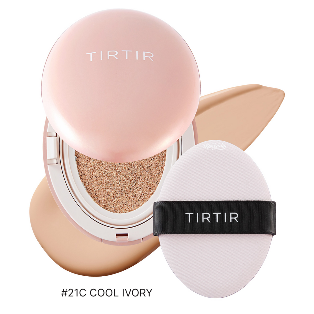 Tirtir Mask Fit All Cover Cushion 21C Cool Ivory 18g