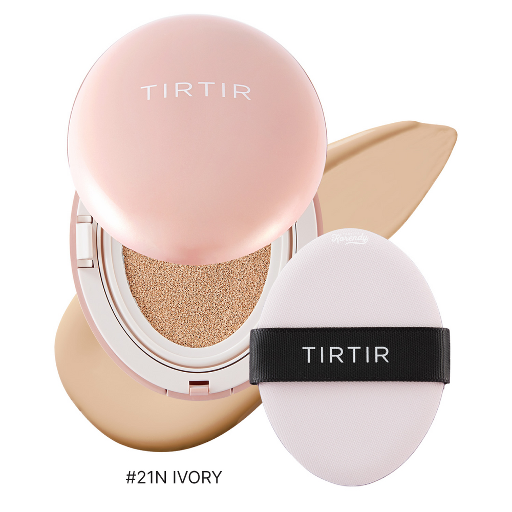 Tirtir Mask Fit All Cover Cushion Matte Foundation 21N Ivory 18g