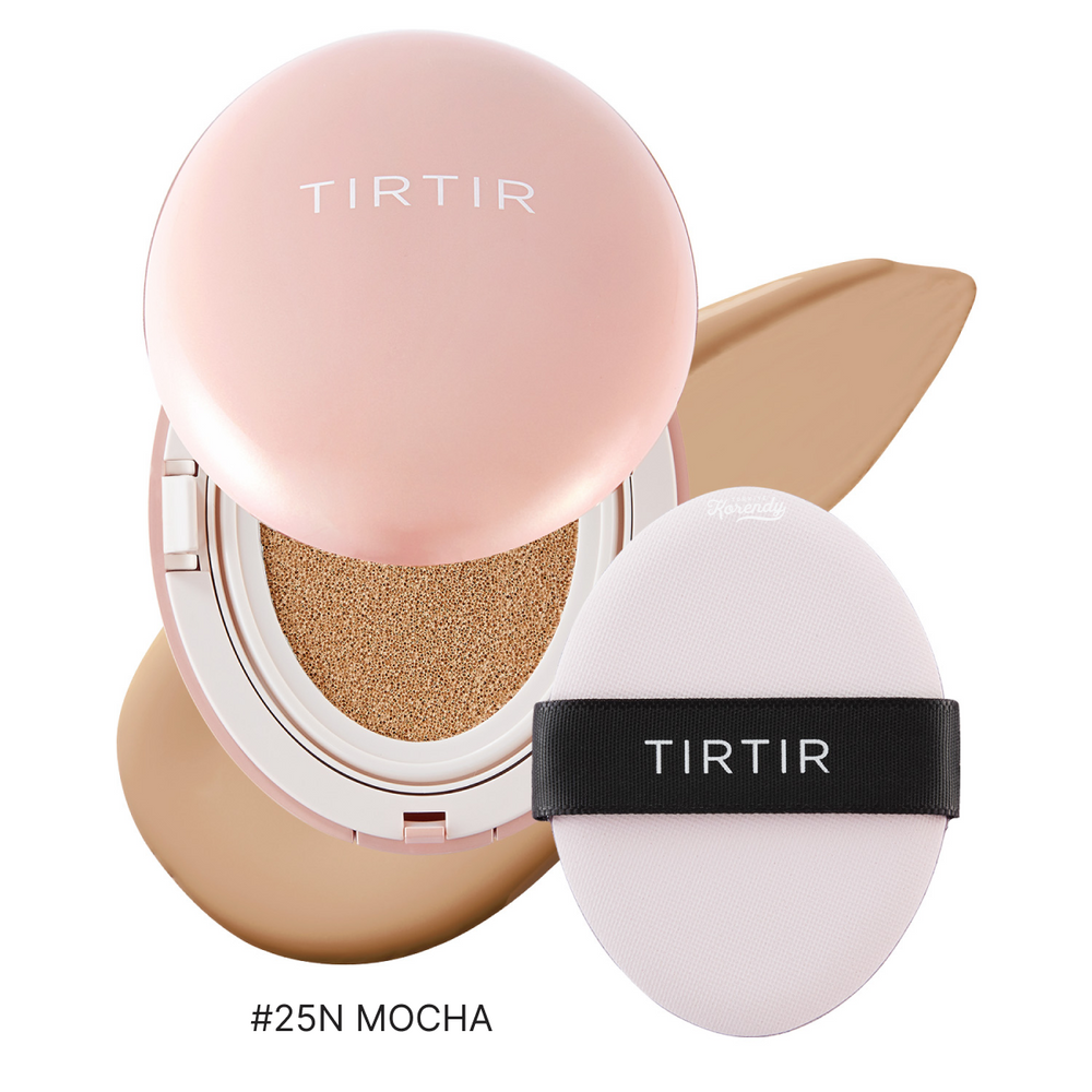 Tirtir Mask Fit All Cover Cushion Foundation 25N Mocha 18g