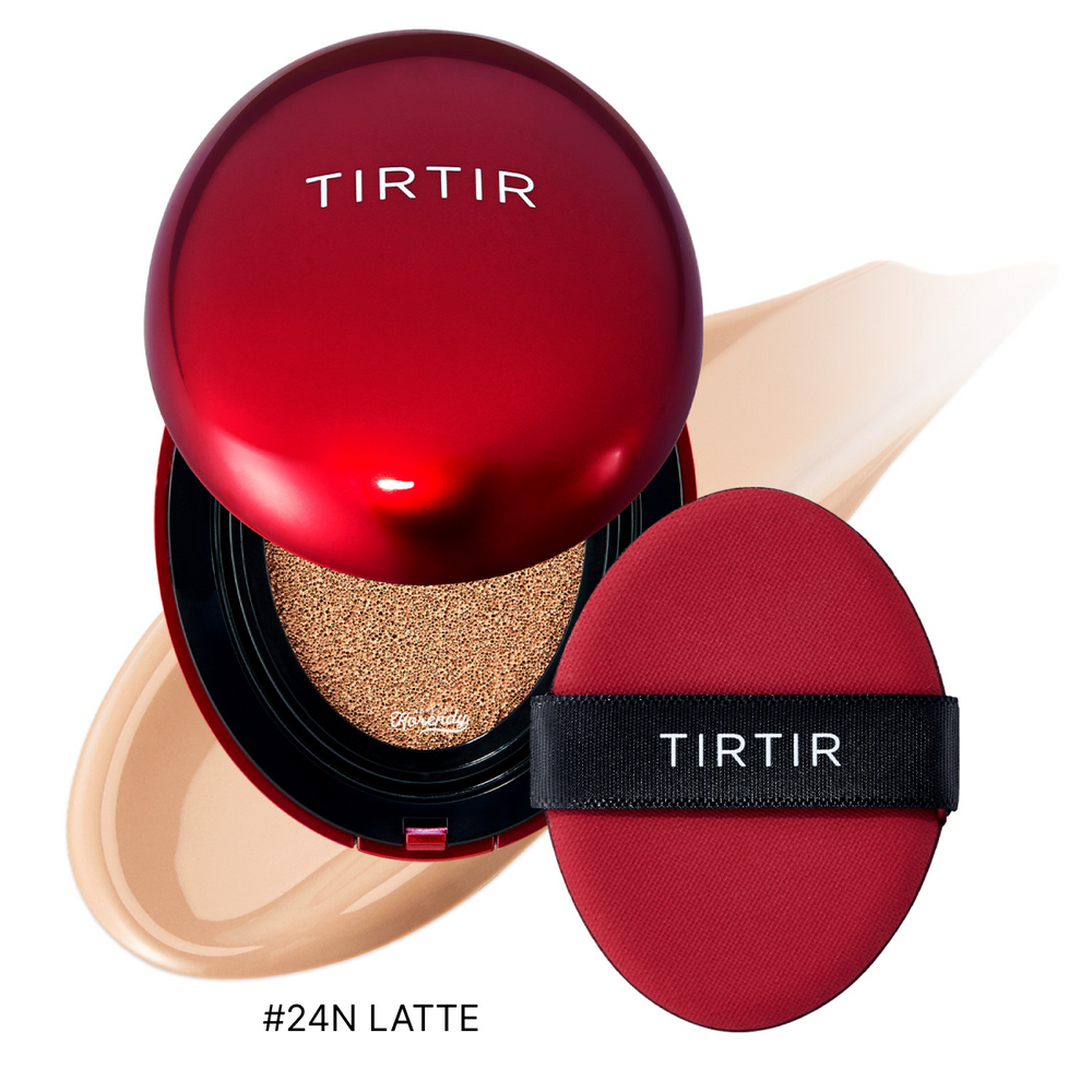 TIRTIR Mask Fit RED Cushion Long-Wear Satin Foundation 18g #24N Latte