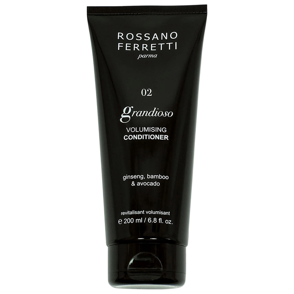 Grandioso Volumizing Conditioner for Fine, Thin Hair - Natural Vegan Formula for Body, Shine & Breakage Reduction Grandioso Volumizing Conditioner: Fine Hair Volume & Shine volumizing conditioner, thin hair conditioner, fine hair conditioner, natural volumizing conditioner, vegan hair conditioner, paraben free conditioner, hair volume, hair thickening conditioner, hair breakage reduction, organic conditioner, conditioner, hair care, volume, shine, almond, ginseng, avocado, paraben-free, vegan, gluten-free, 