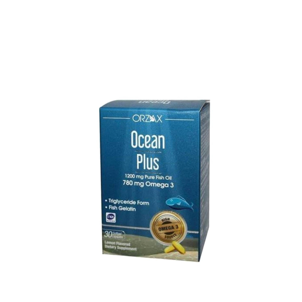 Ocean Plus Omega-3 Supplement - 1200 mg Purified Fish Oil Capsules - image 2