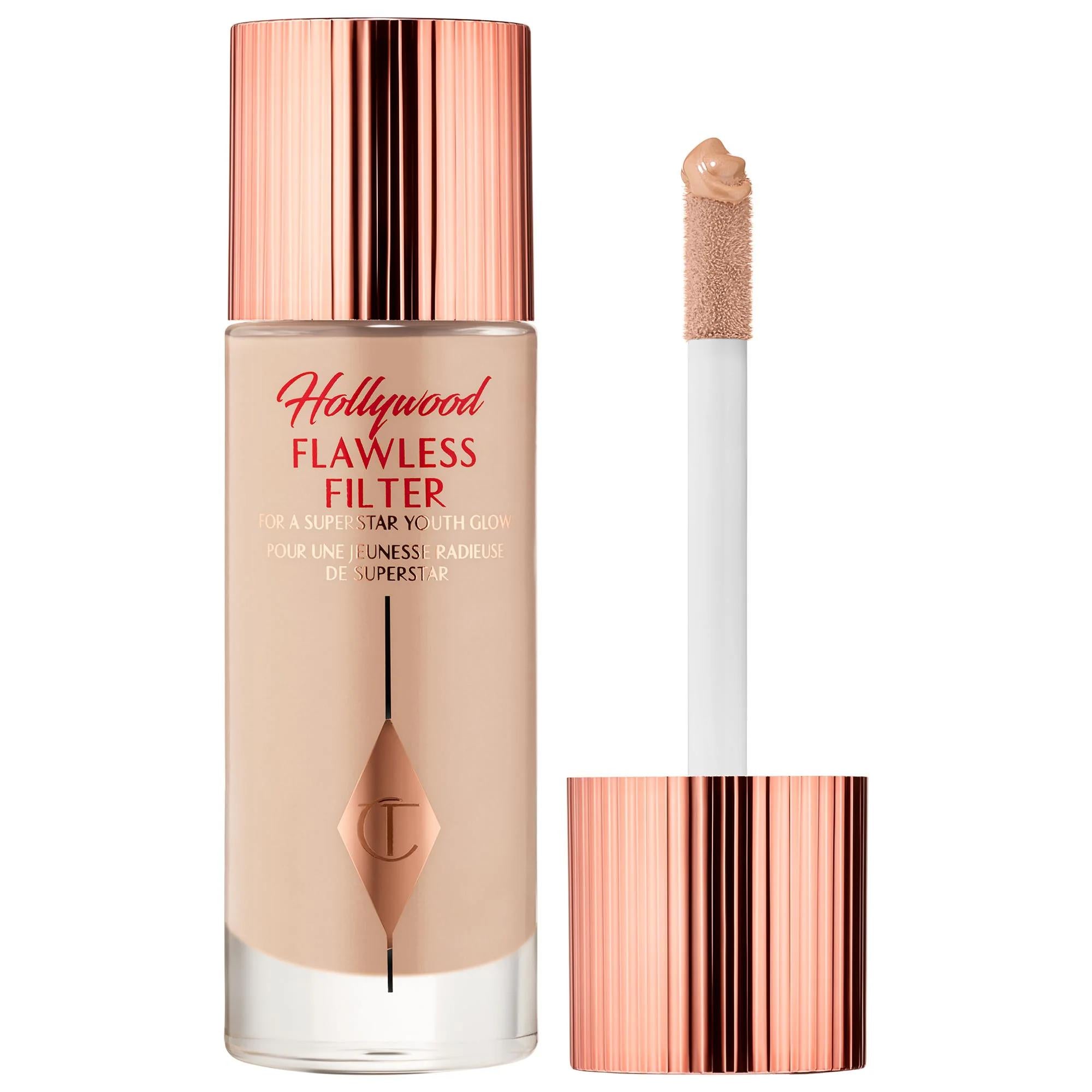 Hollywood Flawless Filter: Complexion Booster & Liquid Highlighter for Radiant, Youthful Glow & Real-Life Filter Effect Buy Hollywood Flawless Filter: Radiant Glow, Complexion Booster complexion booster, liquid highlighter, radiant makeup, glow filter, blurring primer, illuminating makeup, flawless filter, youthful glow, cruelty-free highlighter, best complexion booster, makeup, face makeup, highlighter, primer, radiant finish, multi-use, lightweight, moisturizing, blurring, smoothing, illuminating, beauty,