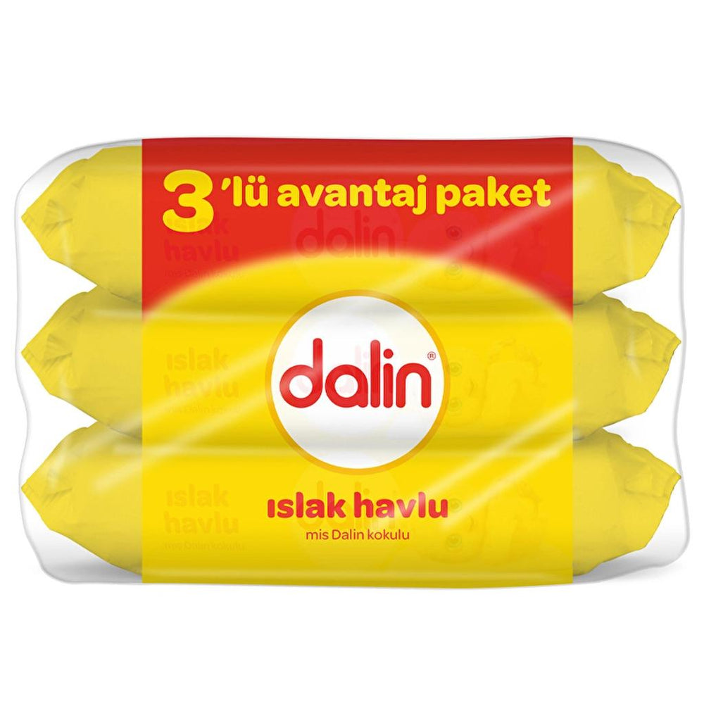 Dalin Classic Baby Wet Wipes for Gentle Cleansing 3 x 56 Pack