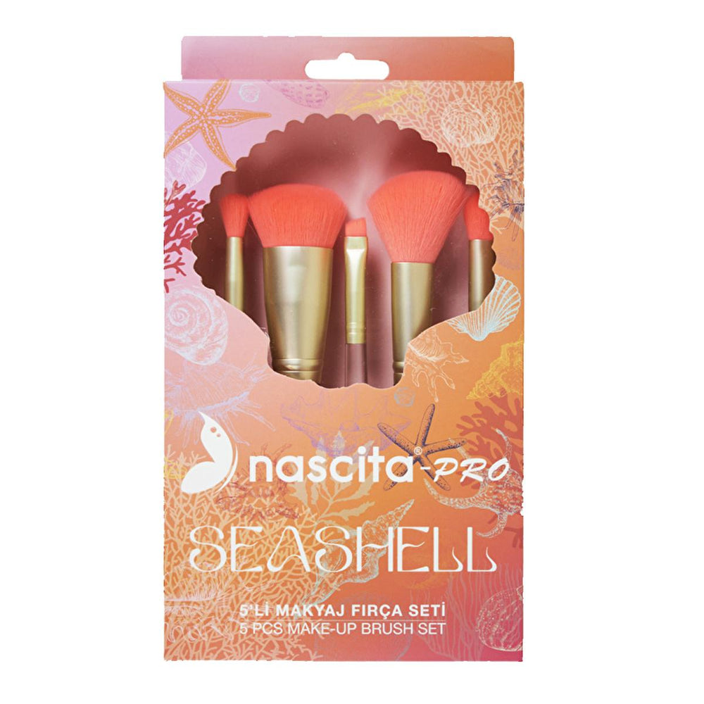 Nascita Pro Makeup Brush Set - 5 Piece Synthetic Brushes for Professional & Everyday Use - view 2