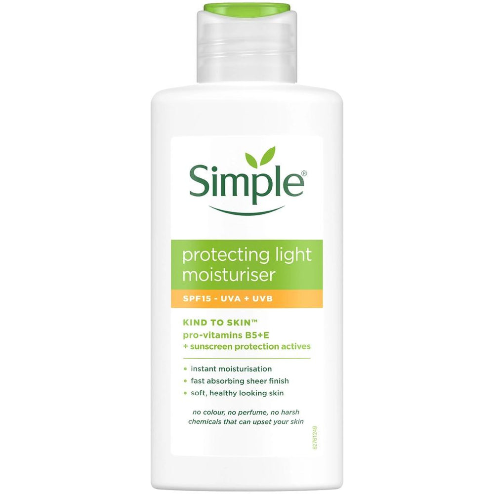 Simple SPF 15 Hydrating Moisturizer for Sensitive Skin 125 ml
