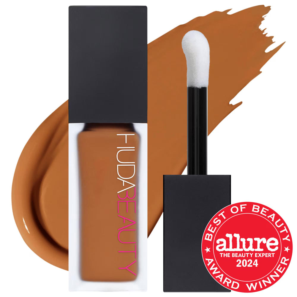 Huda Beauty #FauxFilter Waterproof Matte Concealer: Full Coverage, Long Lasting, Vegan & Cruelty-Free Concealer for Flawless Skin Huda Beauty Waterproof Matte Concealer - Full Coverage & Long Lasting waterproof concealer, matte concealer, full coverage concealer, vegan concealer, cruelty-free concealer, non-comedogenic concealer, transfer proof concealer, long lasting concealer, buildable concealer, concealer, makeup, face makeup, blemish cover, dark circle concealer, full coverage, matte finish, long-weari