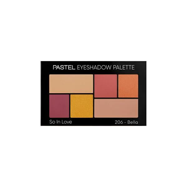 Bella Renk Pastel Eyeshadow Palette - 6 Colors, Shimmer & Matte Shades - Versatile Eye Makeup Palette for Day & Night - image 3