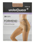 Underwear 20 Denier Shaping Tights Medium Nude 1 Pack