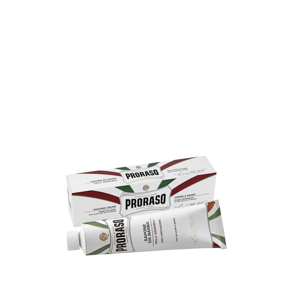 Proraso Green Tea & Oat Extract Shaving Cream for Sensitive Skin - 150ml Proraso Green Tea Shaving Cream for Sensitive Skin Proraso Shaving Cream, Green Tea Shaving Cream, Oat Extract Shaving Cream, Sensitive Skin Shaving Cream, Men's Grooming Products, Shaving Essentials, Natural Ingredients, Comfort Shaving, Men Grooming, Shaving Cream for Sensitive Skin, Green Tea Benefits, Oat Extract Benefits