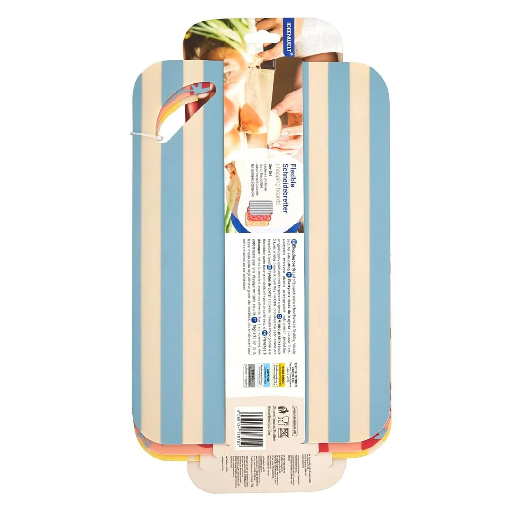 Ideenwelt Flexible Small Cutting Board Set 3-Piece
