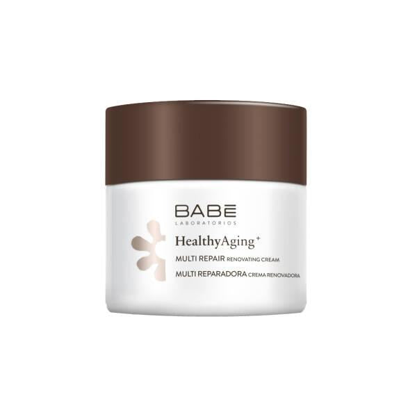 babe healthy aging night cream 50ml, multi repair renovating night cream by babe Babe Healthy Aging+ Multi Repair Renovating Night Cream | 50ml Babe Healthy Aging+ Night Cream - 50ml babe, night-cream, healthy-aging, anti-aging, moisturizer, skin-care, repair-cream, hydration, adult-skincare, ai-generated