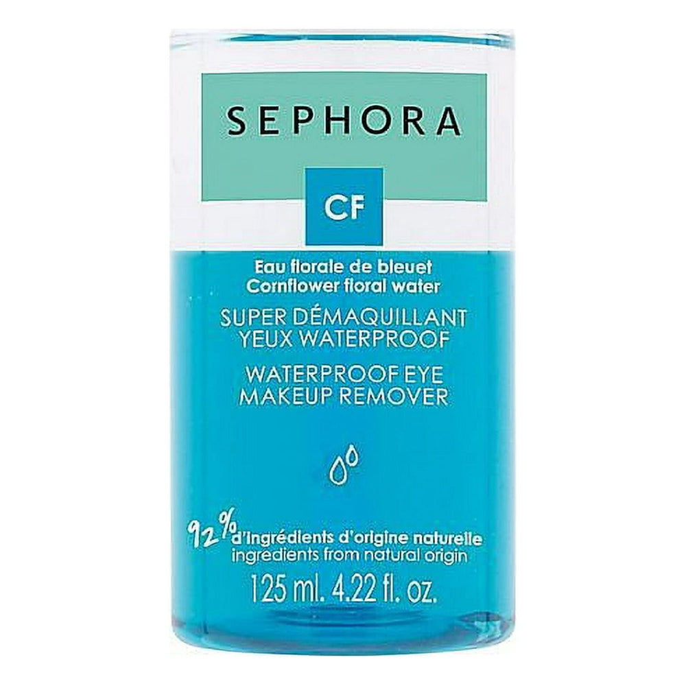 Sephora CF Waterproof Eye Make-Up Remover Cornflower Extract 125 Ml. 3378872134886