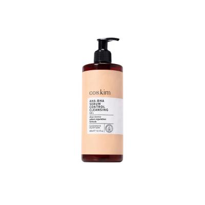 coskim sebum control cleansing gel 400 ml, AHA-BHA cleansing gel for oily skin Coskim AHA-BHA Sebum Control Cleansing Gel - 400 ml Coskim AHA-BHA Cleansing Gel - Sebum Control | 400 ml coskim, cleansing-gel, oily-skin, acne-treatment, sebum-control, vegan, skin-care, teenagers, adults, ai-generated