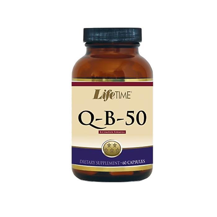 Life Time Q-B-50 Coenzyme Q10 &amp; B-Complex 60 Capsules