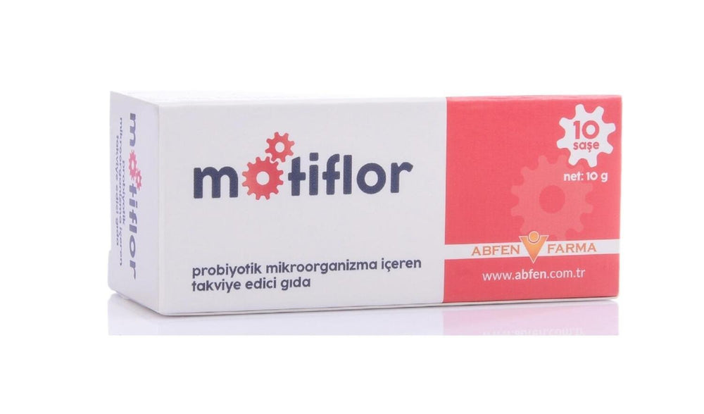 Motiflor Probiyotik 10 Saşe Probiotic Supplement for Gut Health Support - 10 Sachets - Vitamin & Supplement
