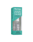 Flormar Quick Dry Extra Shine Nail Polish Top Coat - Fast Drying, High Gloss Finish for Long-Lasting Nail Polish - view 2