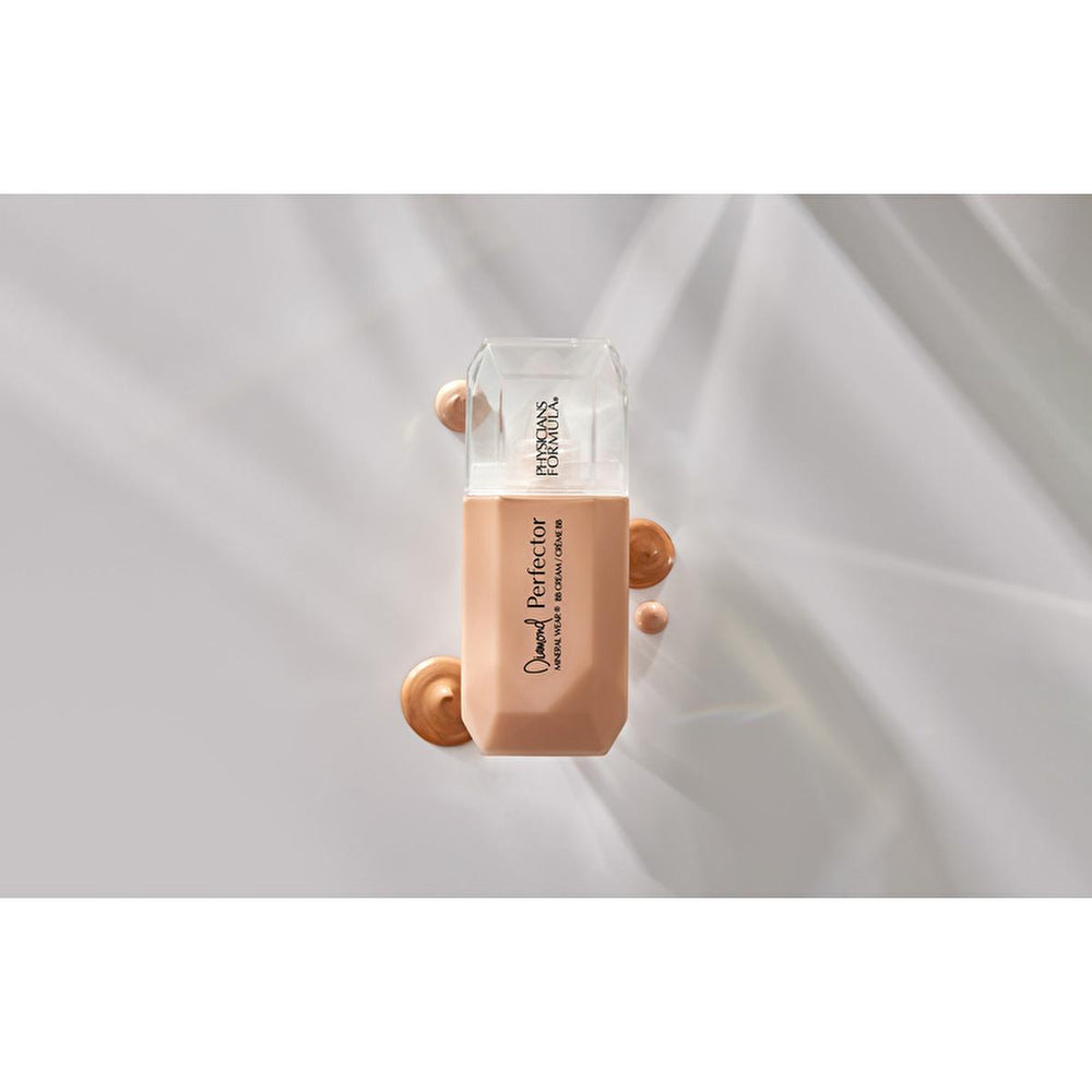 Physicians Formula Diamond Perfector BB Cream Fair To Light - Multi-Benefit Beauty Balm for Flawless, - Foundation