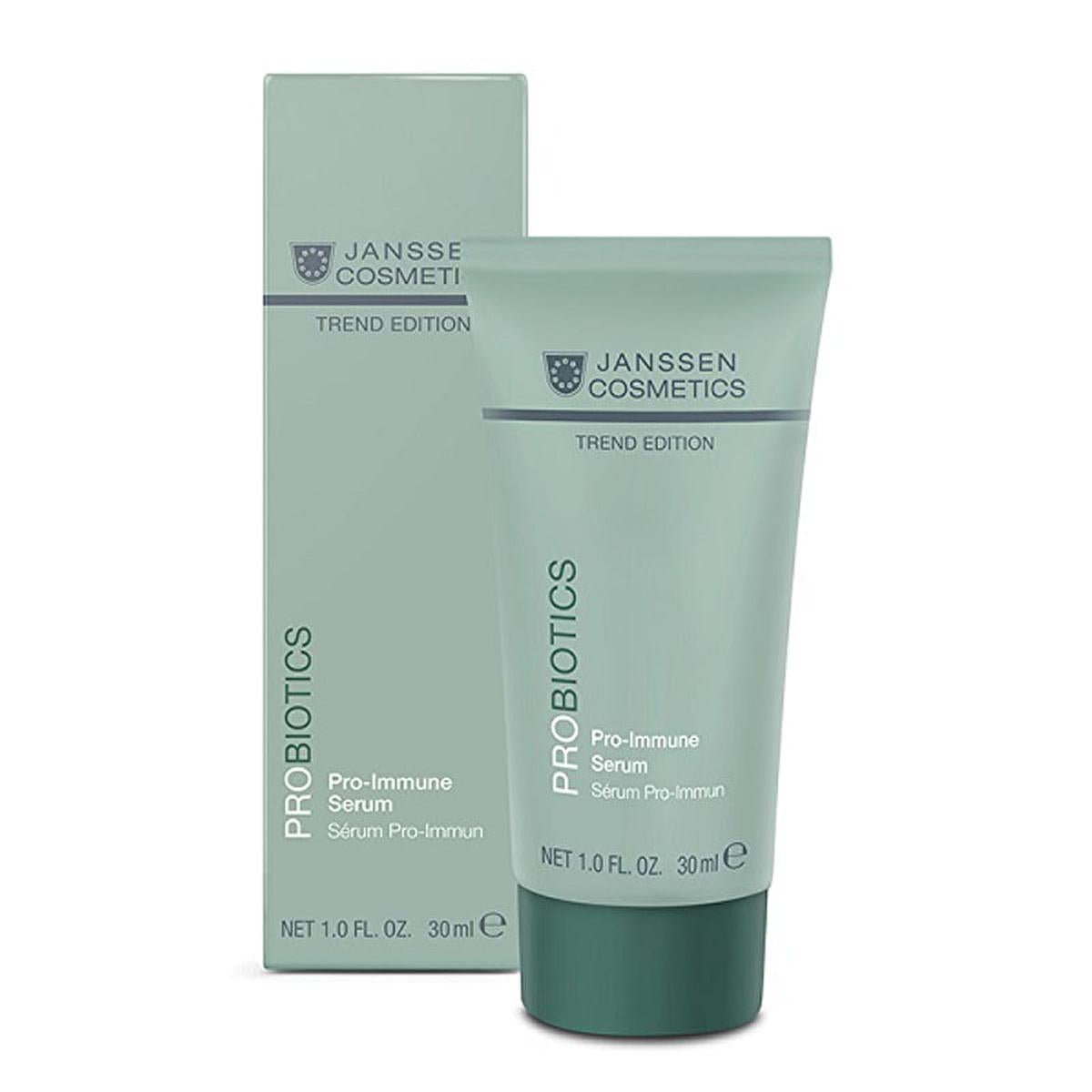 Janssen Cosmetics: Probiotic Anti-Aging Serum - Digital Age Defense, Hydrates, Boosts Skin Immunity &amp; Resilience with Hyaluronic Acid &amp; Ectoine Janssen Probiotic Anti-Aging Serum | Hydrate &amp; Protect Anti-aging serum, Probiotic serum, Skin immunity serum, Hyaluronic acid serum, Skin resilience serum, Anti-pollution serum, Digital aging protection, Sensitive skin serum, Skin hydration serum, Ectoine skin care, Anti-aging, Probiotic, Skin immunity, Hyaluronic acid, Skin resilience, Anti-pollution, Digital agin