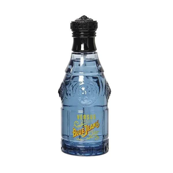 Versace Blue Jeans: Eau de Toilette - The Ultimate Masculine Scent, Woody & Citrus Fragrance, 75ml Versace Jeans: Men's Eau de Toilette - Woody, Citrus Scent Versace Blue Jeans, Eau de Toilette, Men's perfume, Woody fragrance, Masculine scent, Citrus perfume, 75ml perfume, Versace fragrance for men, Long lasting cologne, Designer perfume, Men's cologne, Fragrance for men, woody scent, citrus fragrance, bergamot, cedar, vanilla, masculine, sophisticated, confident, everyday scent, special occasion, gifts for