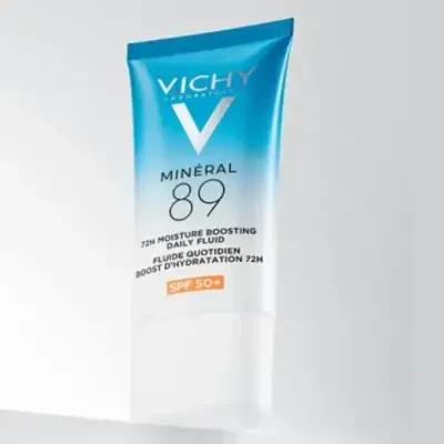 Vichy Daily Moisturizing Cream with SPF50+ - Anti-Aging Face Cream for Sensitive Skin, Hyaluronic Acid & Mineral 89 Vichy Daily Moisturizing Cream SPF50+ - Anti-Aging Face Moisturizer Daily Moisturizer with SPF, SPF50+ Face Cream, Hyaluronic Acid Moisturizer, Vichy Mineral 89, Anti-Aging Daily Cream, Face Moisturizer for Sensitive Skin, Non-Comedogenic Face Cream, Fragrance-Free Moisturizer, Anti-Aging Face Cream, Broad-Spectrum Sun Protection
