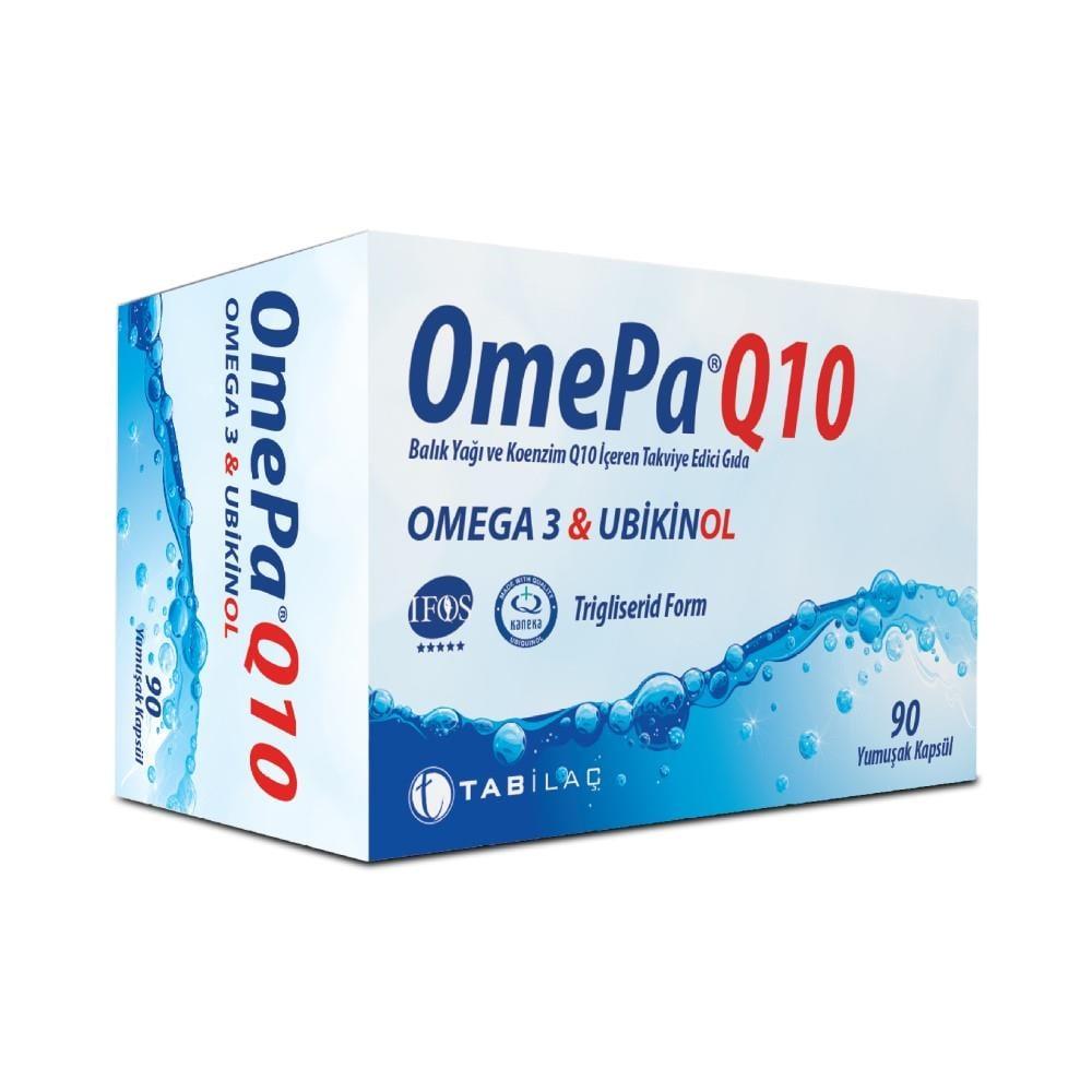 OmePa Q10 Omega-3 Ubiquinol Dietary Supplement for Heart & Brain Health - 90 Softgels OmePa Q10 Omega-3 Ubiquinol - Heart & Brain Health Supplement Omega-3 supplement, Coenzyme Q10, Ubiquinol, Heart health support, Brain health supplement, Dietary Supplement, Softgel Capsules, Fish Oil Supplement, Cardiovascular Health, Cognitive Function Support, Antioxidant Supplement, Energy Production Support