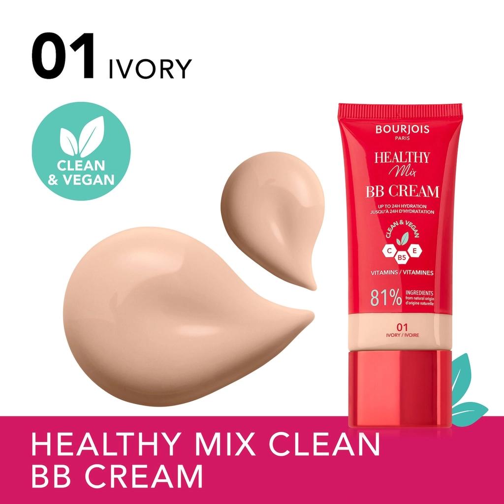 Bourjois Healthy Mix Clean BB Cream 01 Ivory 30ml