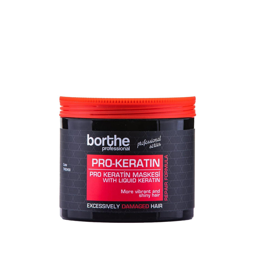 Borthe Keratin Hair Mask - Professional Hair Nourishment Treatment 16.91 fl oz - Hair Mask