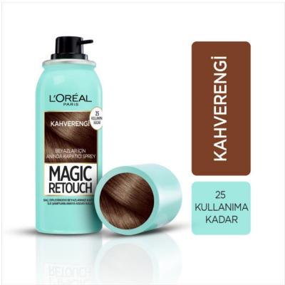 L'Oreal Paris Magic Retouch Brown Hair Color Spray - Instant Gray Root Touch Up, Temporary Hair Dye, Easy & Fast Coverage L'Oreal Magic Retouch Brown - Gray Root Touch Up Spray hair color spray, root touch up spray, gray hair coverage, brown hair color, temporary hair color, magic retouch brown, cover gray roots quickly, L'Oreal Paris hair color, hair concealer spray, easy root touch up, hair color, root touch up, gray coverage, brown hair, temporary hair dye, magic retouch, L'Oreal, hair concealer, easy to
