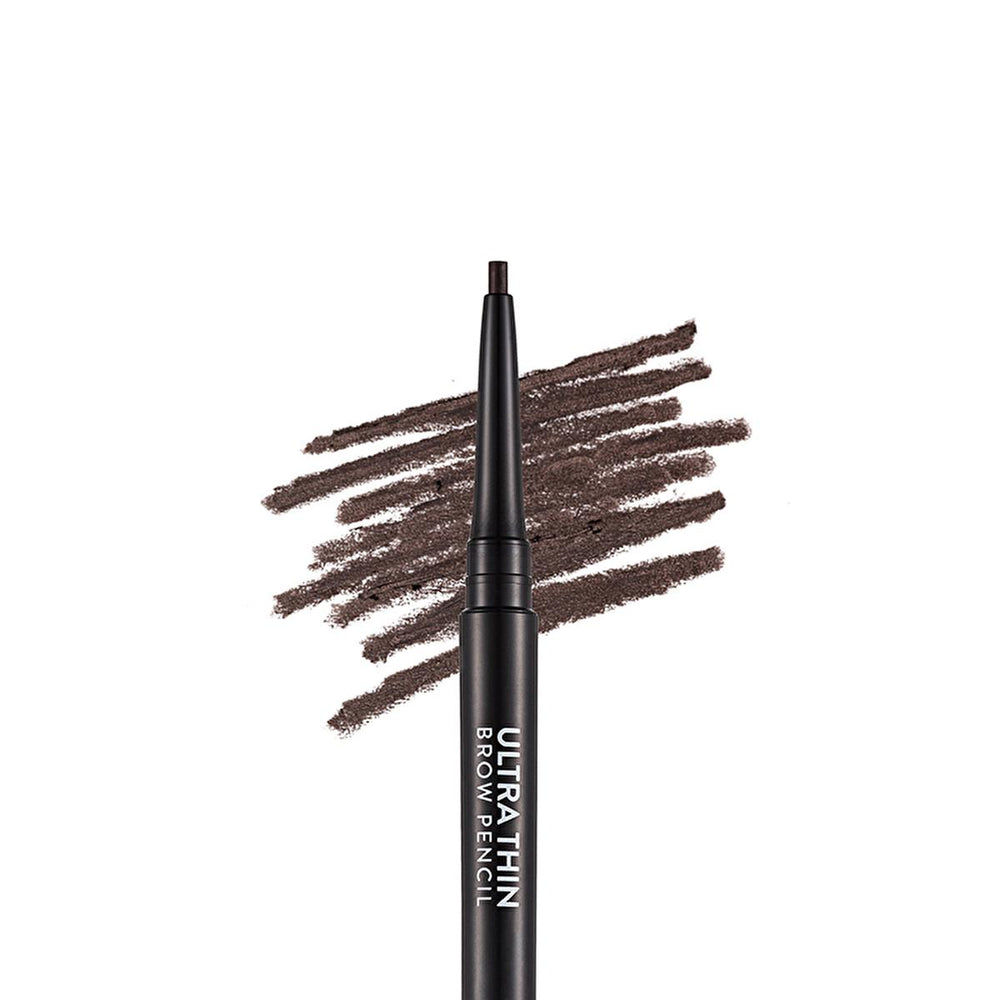 Flormar Ultra Thin Eyebrow Pencil - Waterproof, High Pigment, Built-in Brush for Natural Look - view 4