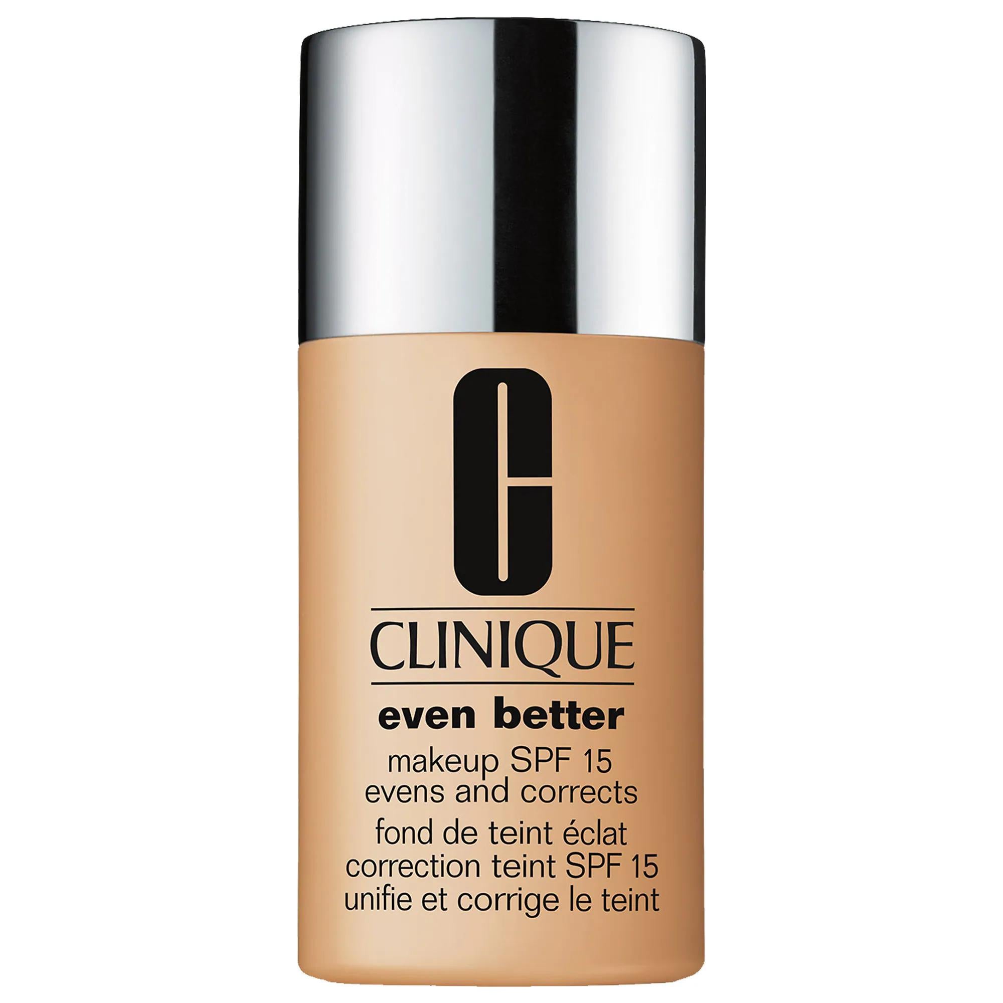 Even Better Makeup Broad Spectrum SPF 15 Foundation by Clinique - Brightening, Hydrating, Natural Finish, Paraben-Free Clinique Even Better Makeup SPF 15 Foundation - Brightening & Hydrating SPF 15 Foundation, Brightening Makeup, Cream Foundation, Natural Finish Makeup, Paraben-Free Makeup, Clinique, Foundation Makeup, Makeup for Normal Skin, Makeup for Dry Skin, Makeup for Combination Skin, Makeup for Oily Skin, Hydrating Foundation, Broad Spectrum SPF 15, Clean Beauty, Natural Finish Foundation, Medium Co