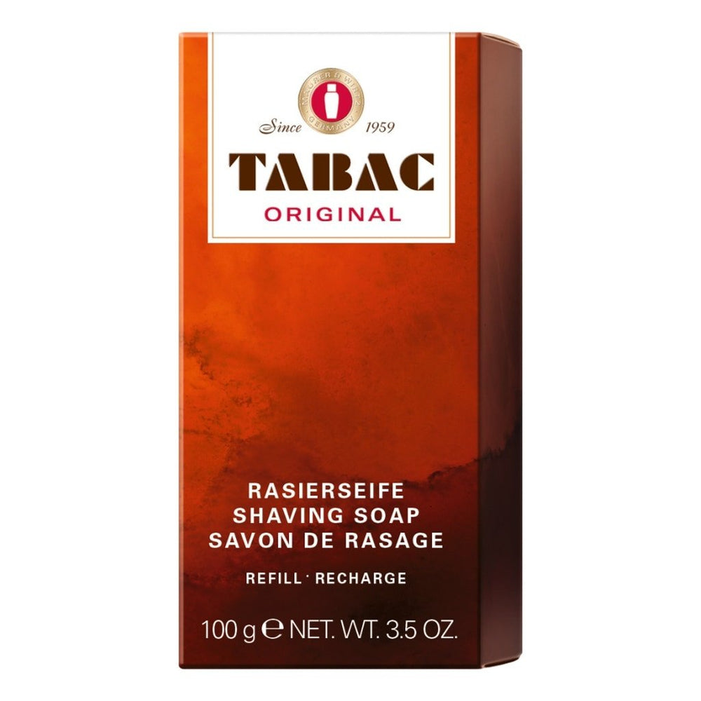 Tabac Original Shaving Soap Stick Refill 100g unwrapped